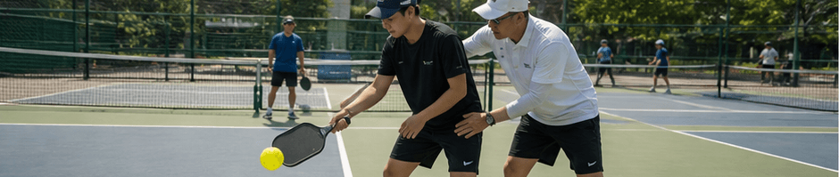 피클볼 입문자 실수 5가지 — 코치가 매번 보는 패턴과 교정법